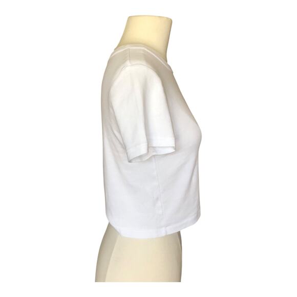 Coca Cola Diet Coke Shirt Crew Neck Short Sleeve White Cotton Women's Size Small - Picture 5 of 9